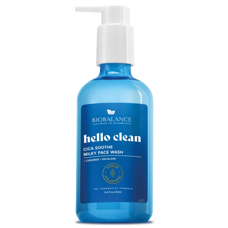 BIOBALANCE Hello Clean Cica Soothe Milky Face Wash - 250ml Alp70072