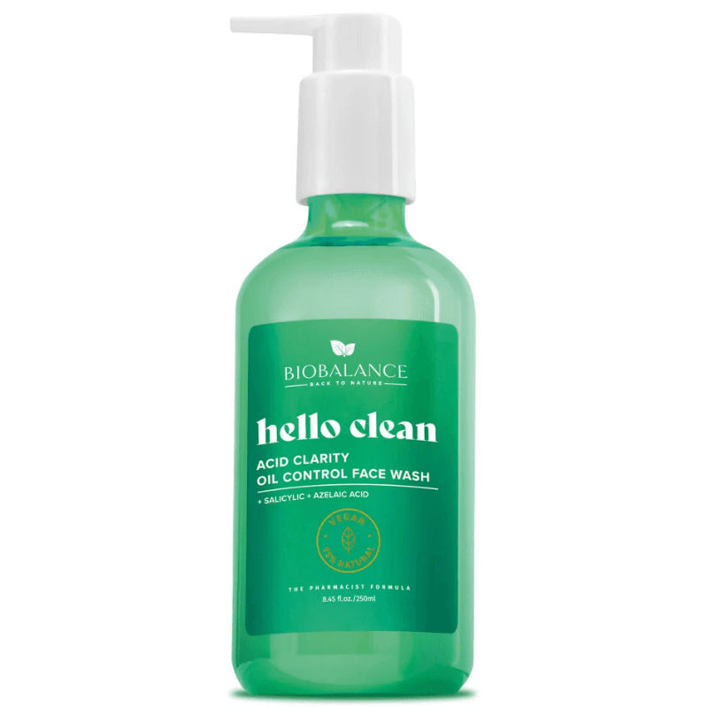 BIOBALANCE Hello Clean Acid Clarity Oil Control Face Wash - 250ml Alp70073