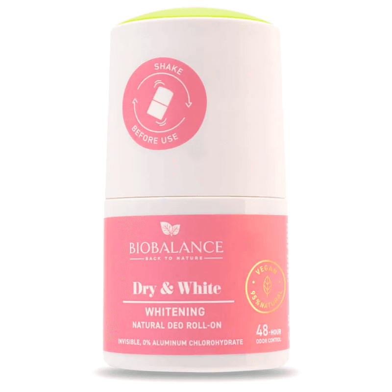 BIOBALANCE Dry & Wet Whitening Deo Roll On - 50ml Alp70079