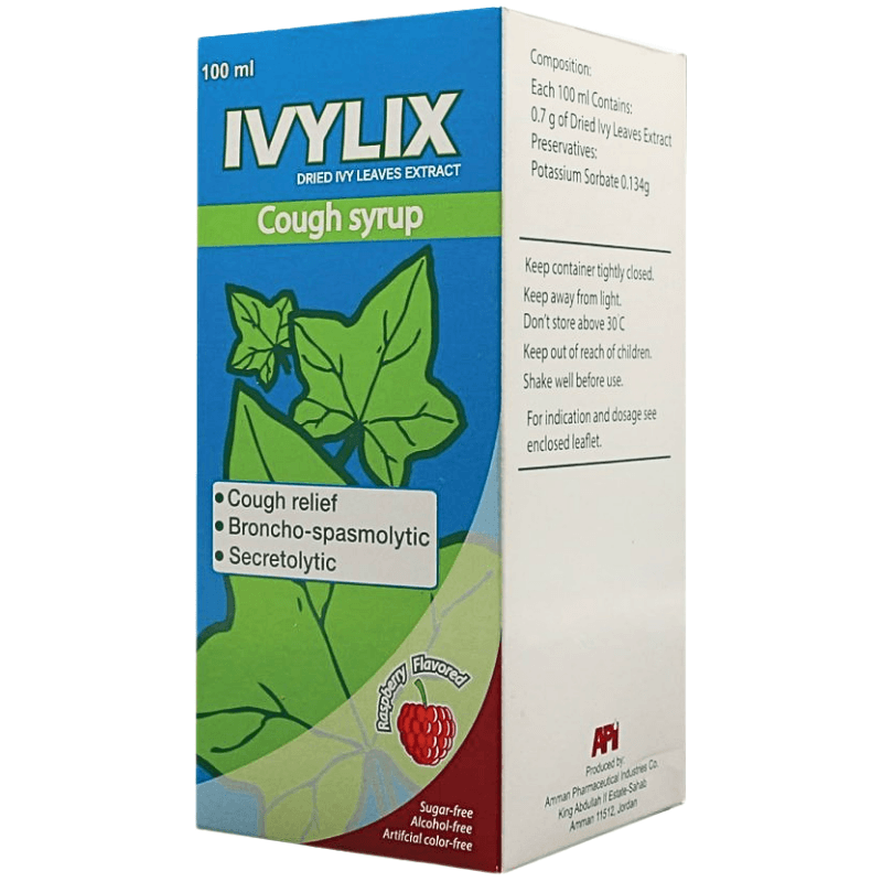 IVYLIX Ivy Leaf Extract - 100ml Cough Syrup
