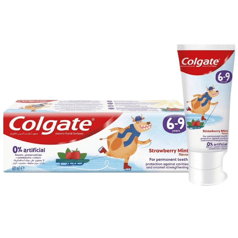 COLGATE Kids Toothpaste 6-9 Years Strawberry Mint - 60ml 48600