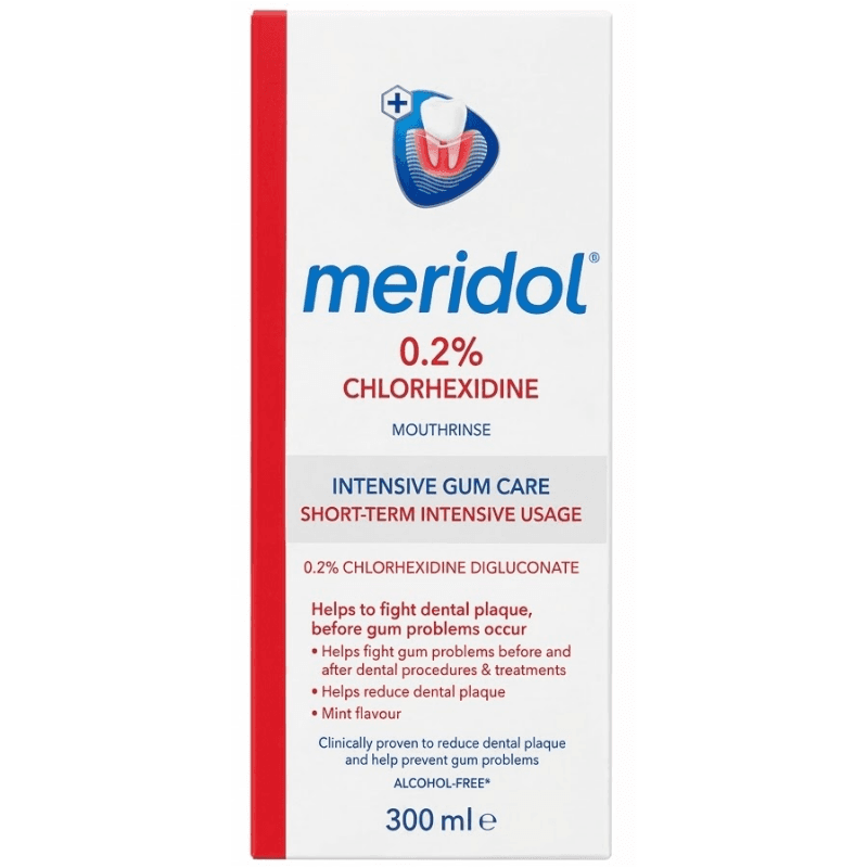 MERIDOL 0.2% Chlorhexidine Mouthwash - 300ml 54600