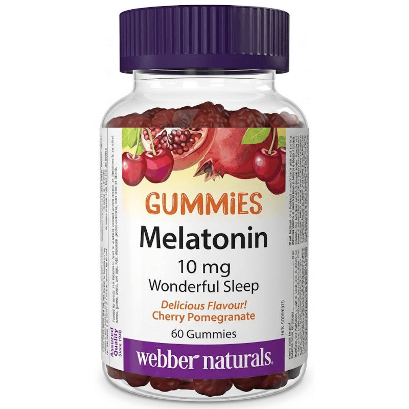 WEBBER Melatonin 10mg Gummies - 60 Pieces
