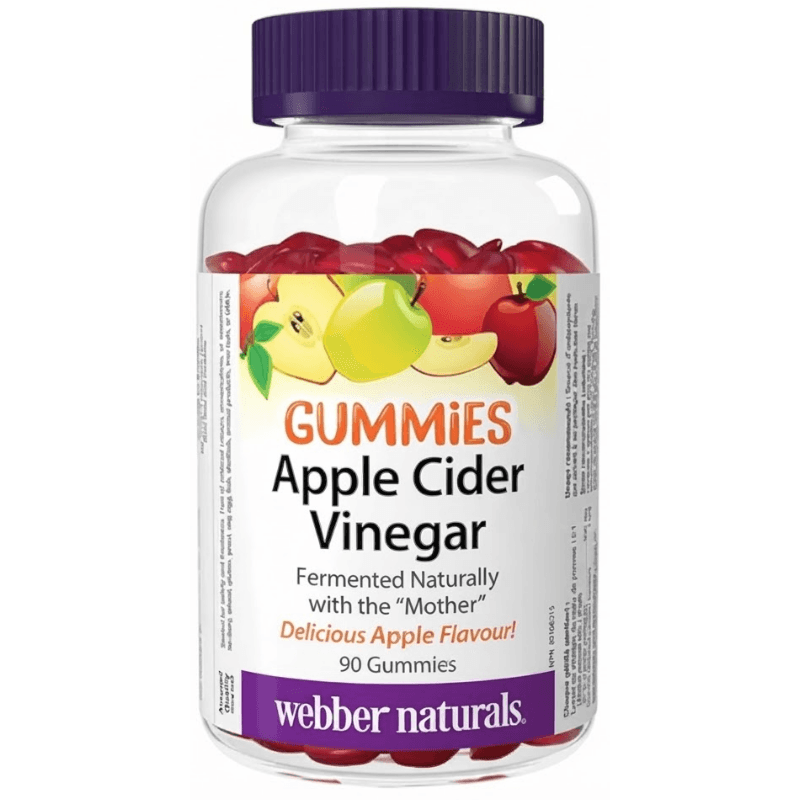 WEBBER Apple Cider Vinegar Gummies - 60 Pieces