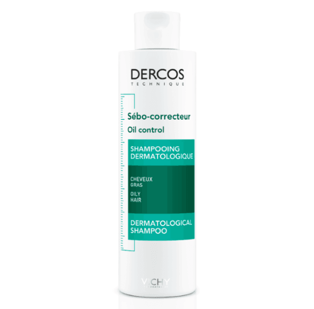 VICHY Dercos Oil Correct Oily Scalp & Hair Shampoo - 200ml Fm15018 27828