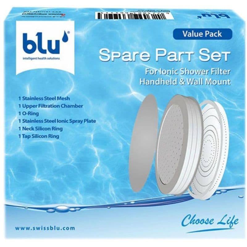 BLU Ionic Shower Spare Parts Set for Handheld & Wall Mount