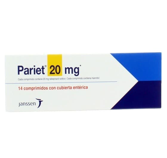 PARIET 20mg Rabeprazole - 14 Tablets