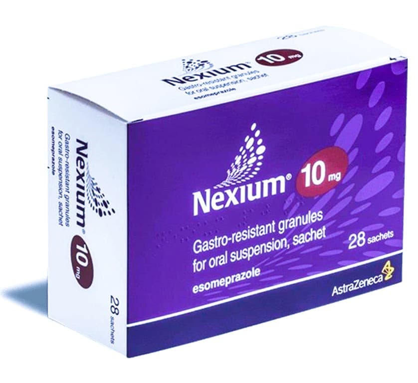NEXIUM 10mg Esomeprazole - 28 Sachets of Granules