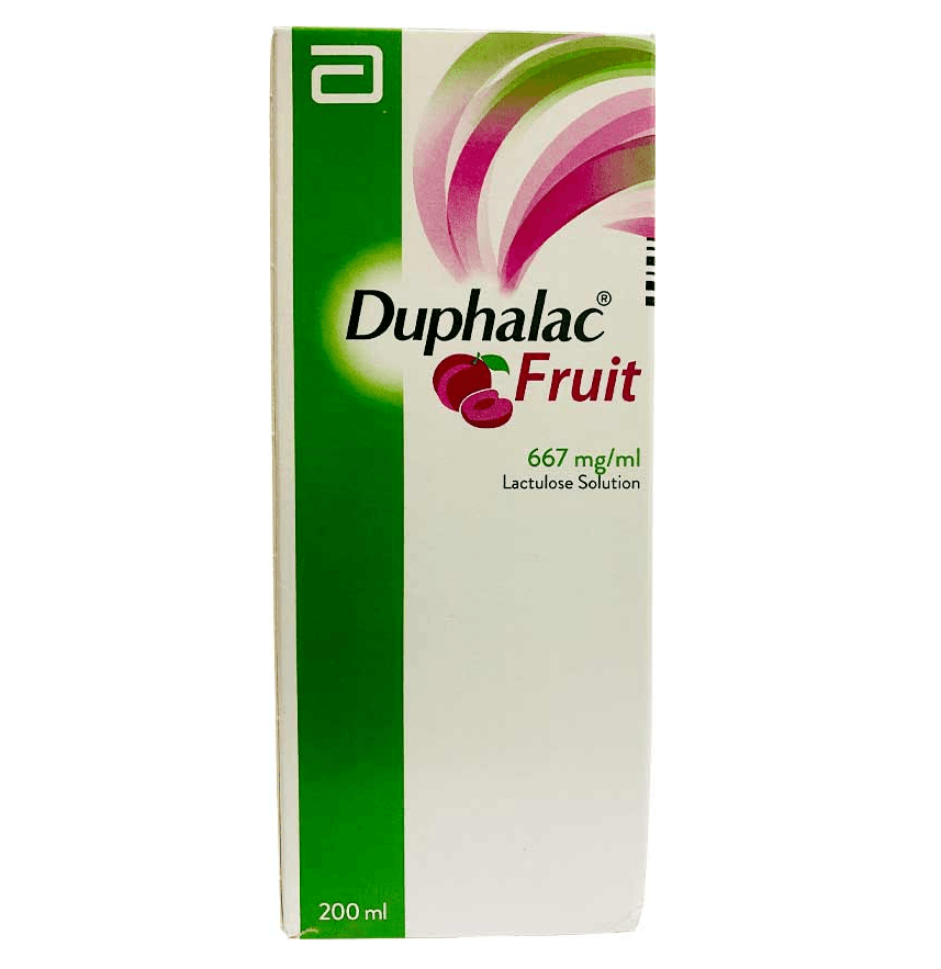 DUPHALAC Fruit 3.35g/5ml Lactulose - 200ml Solution