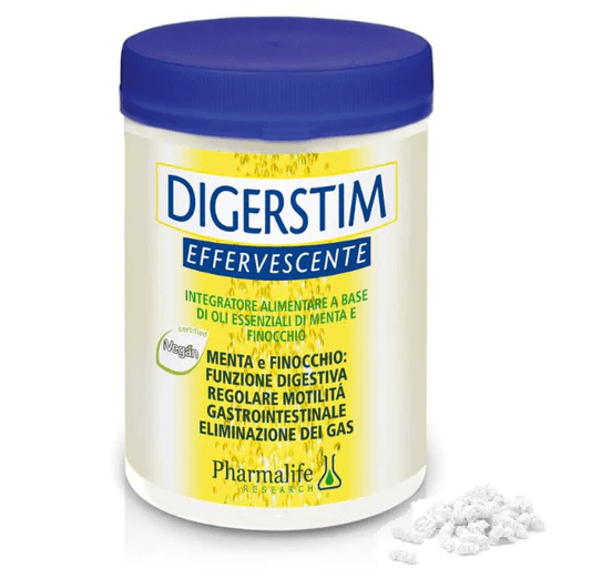 DIGERSTIM Mint/Fennel Essential Oils - 100g Effervescent Granules