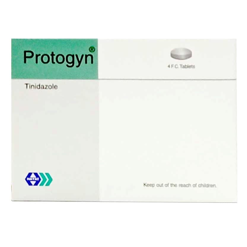 PROTOGYN 500mg Tinidazole - 4 Tablets