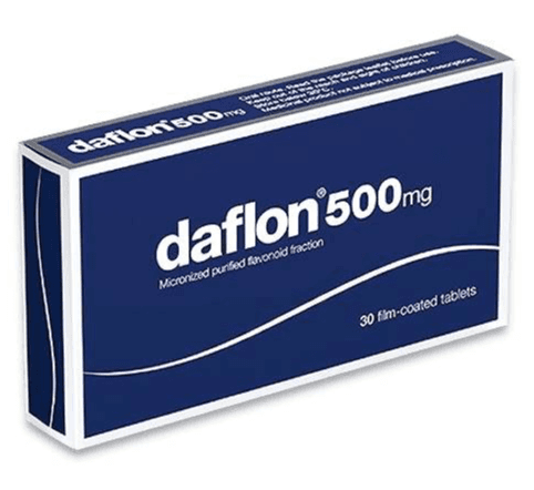 DAFLON 500 - 450/50mg Diosmin/Hesperidin - - 30 Tablets