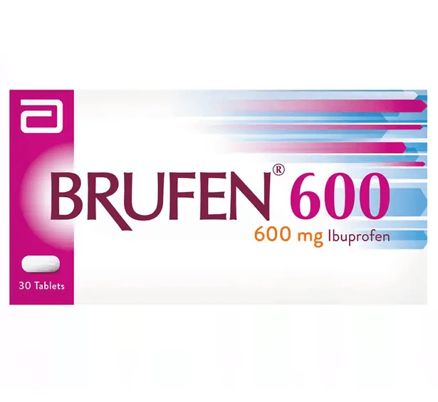 BRUFEN 600mg Ibuprofen - 30 Tablets