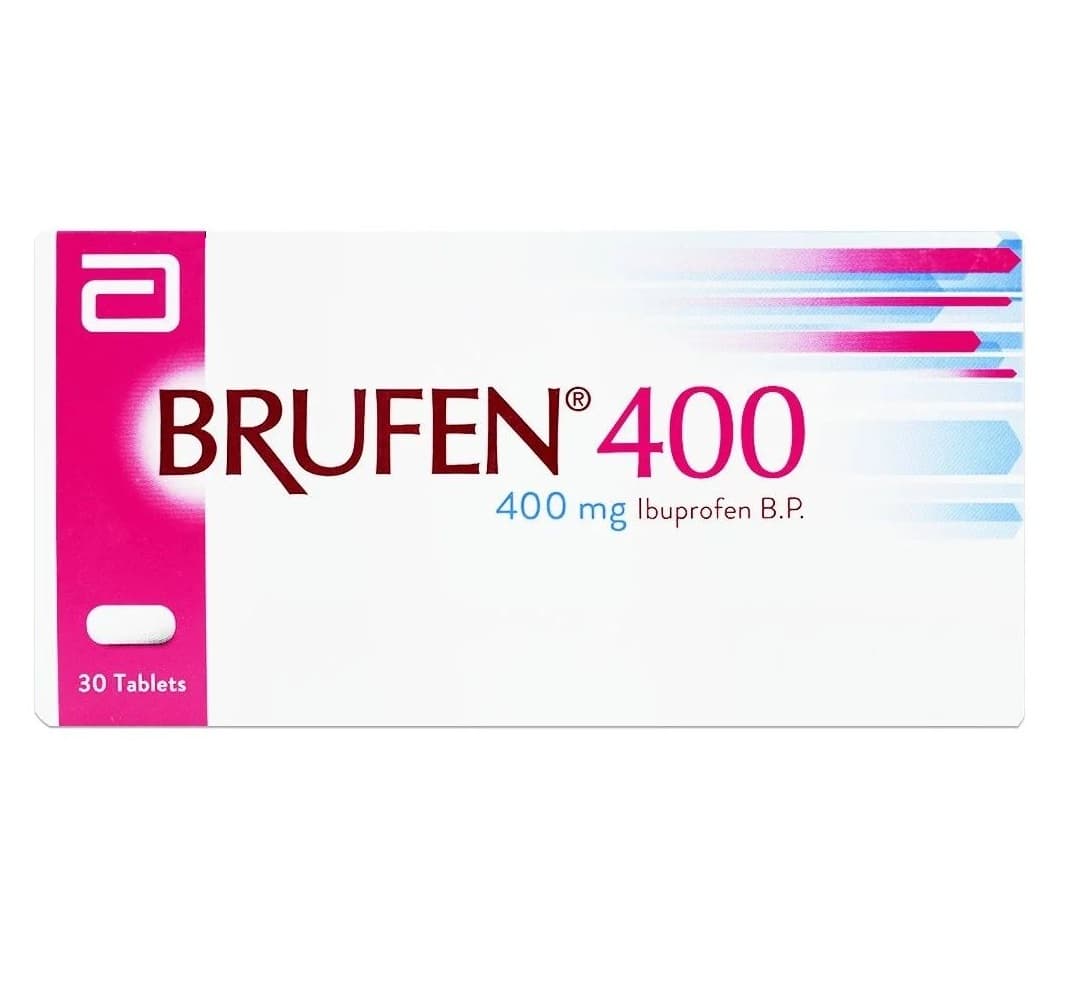 BRUFEN 400mg Ibuprofen - 30 Tablets