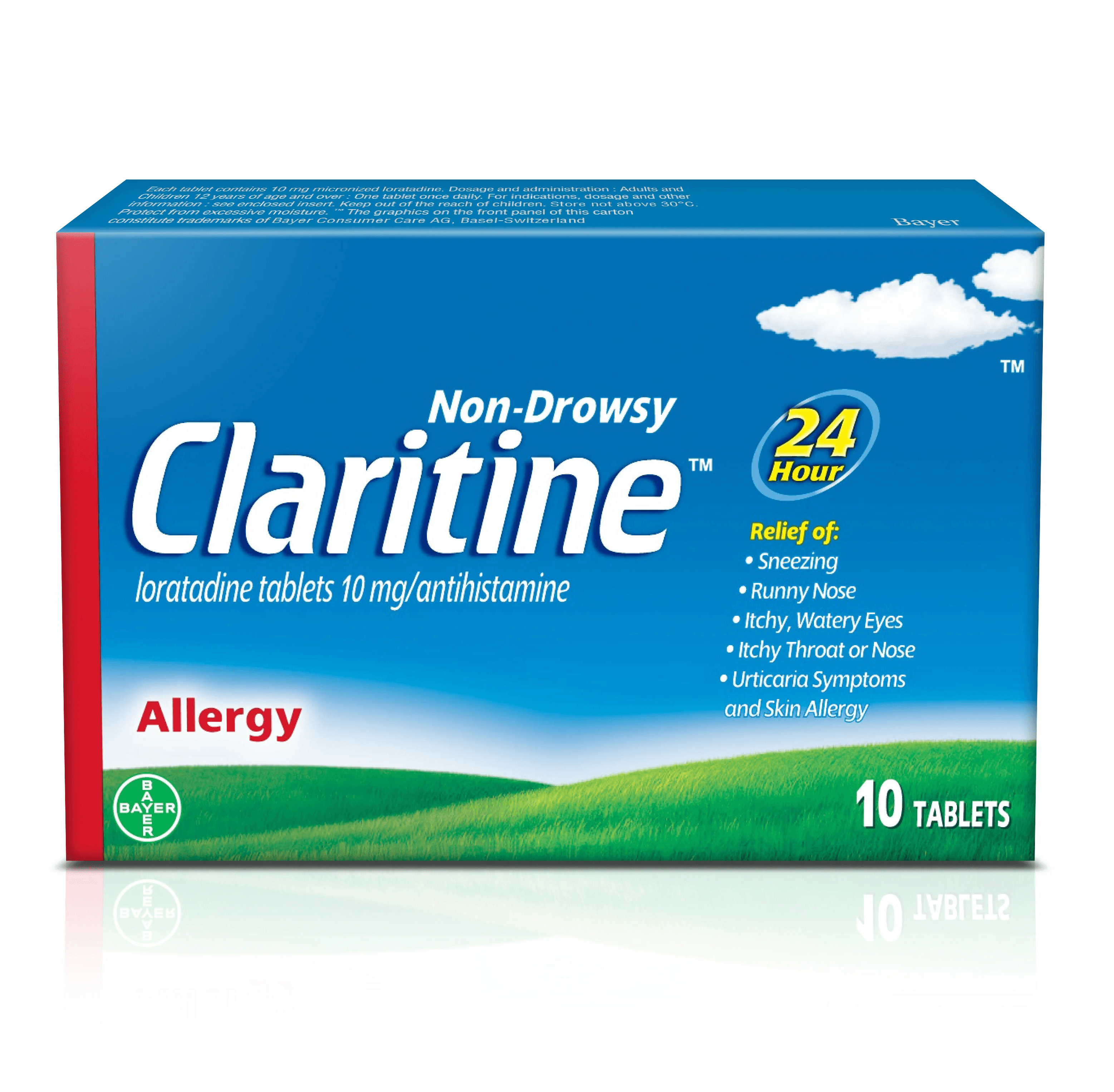 CLARITINE 10mg Loratadine - 10 Tablets