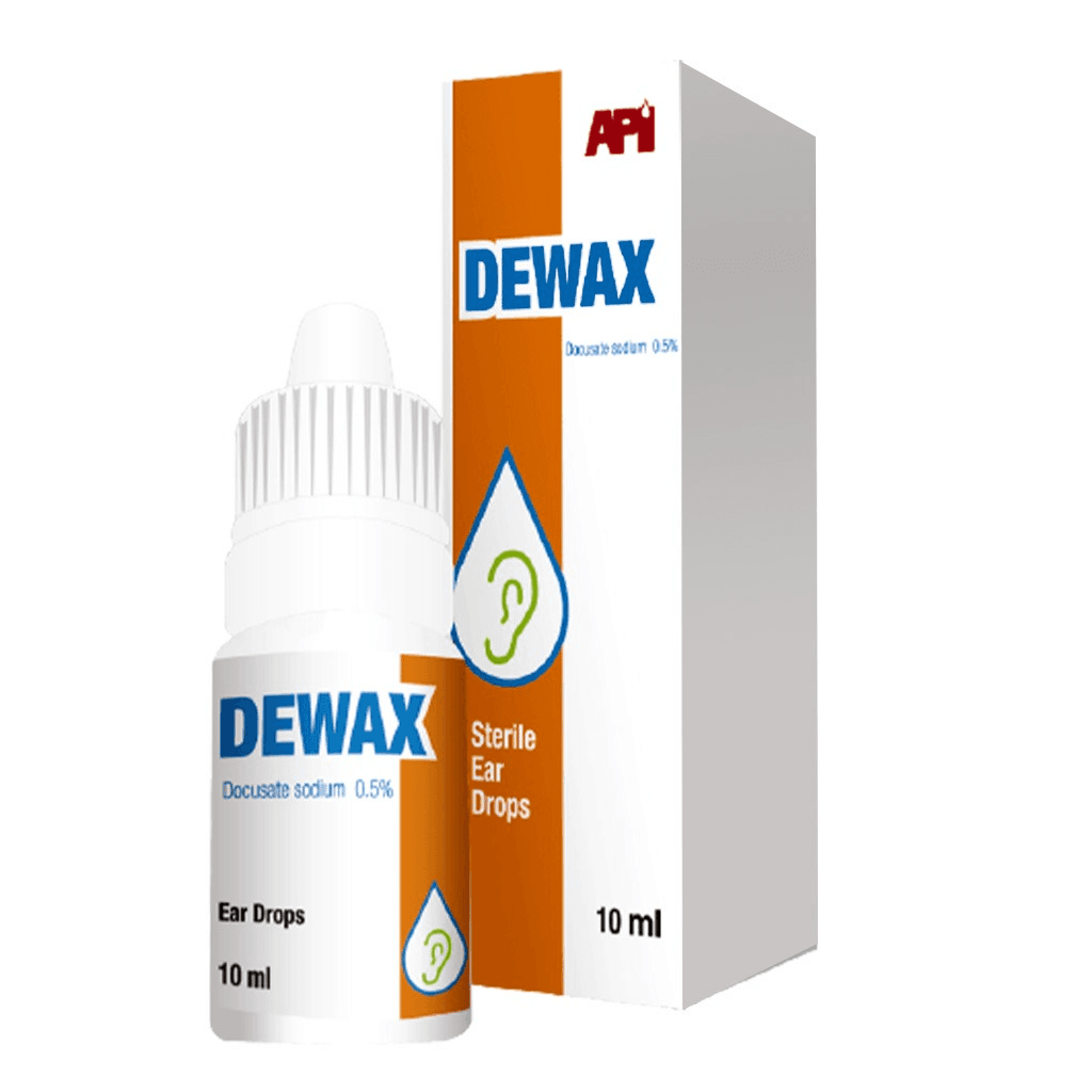 DEWAX 0.5% - 10ml Ear Drops
