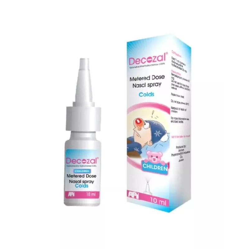 DECOZAL 0.05% Xylometazoline - 15ml Nasal Spray