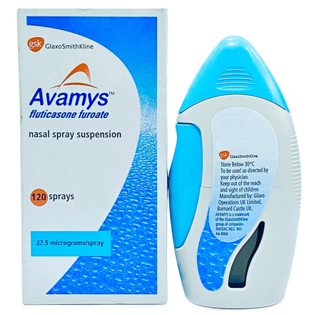 AVAMYS 27.5mcg Fluticasone - 120 Doses Nasal Spray