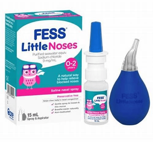FESS Little Noses Nasal Spray - 15ml + Aspirator