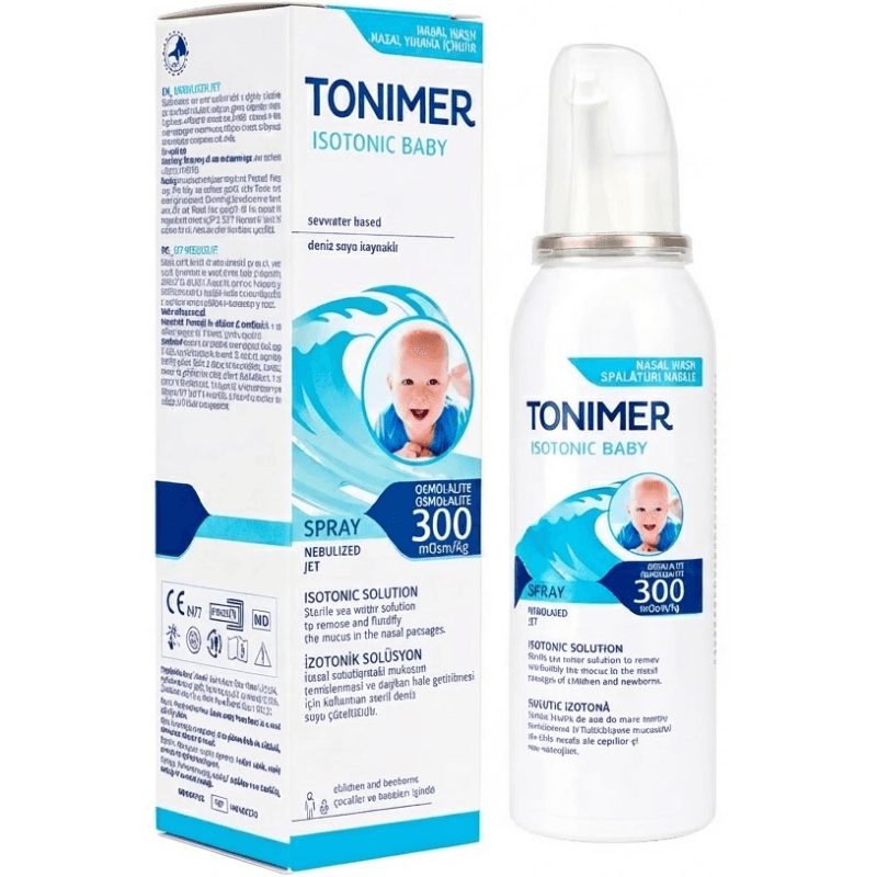 TONIMER Isotonic Baby Nasal Wash Spray 300 m0sm/kg - 100ml