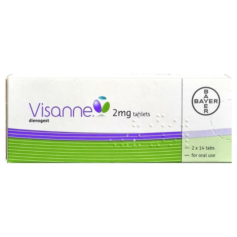 VISANNE 2mg Dienogest - 28 Tablets