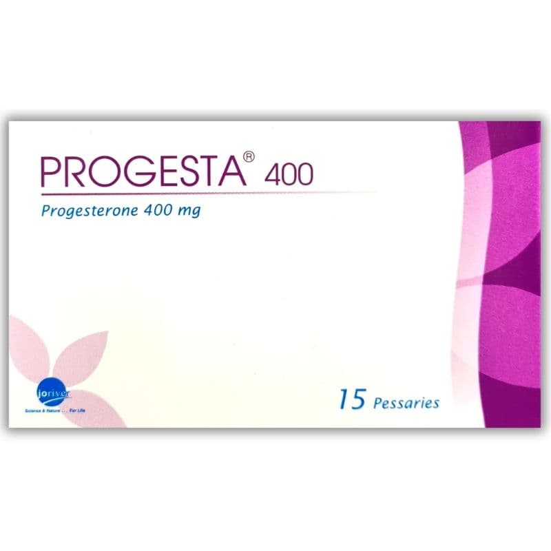 PROGESTA 400mg Progesterone - 15 Pessaries