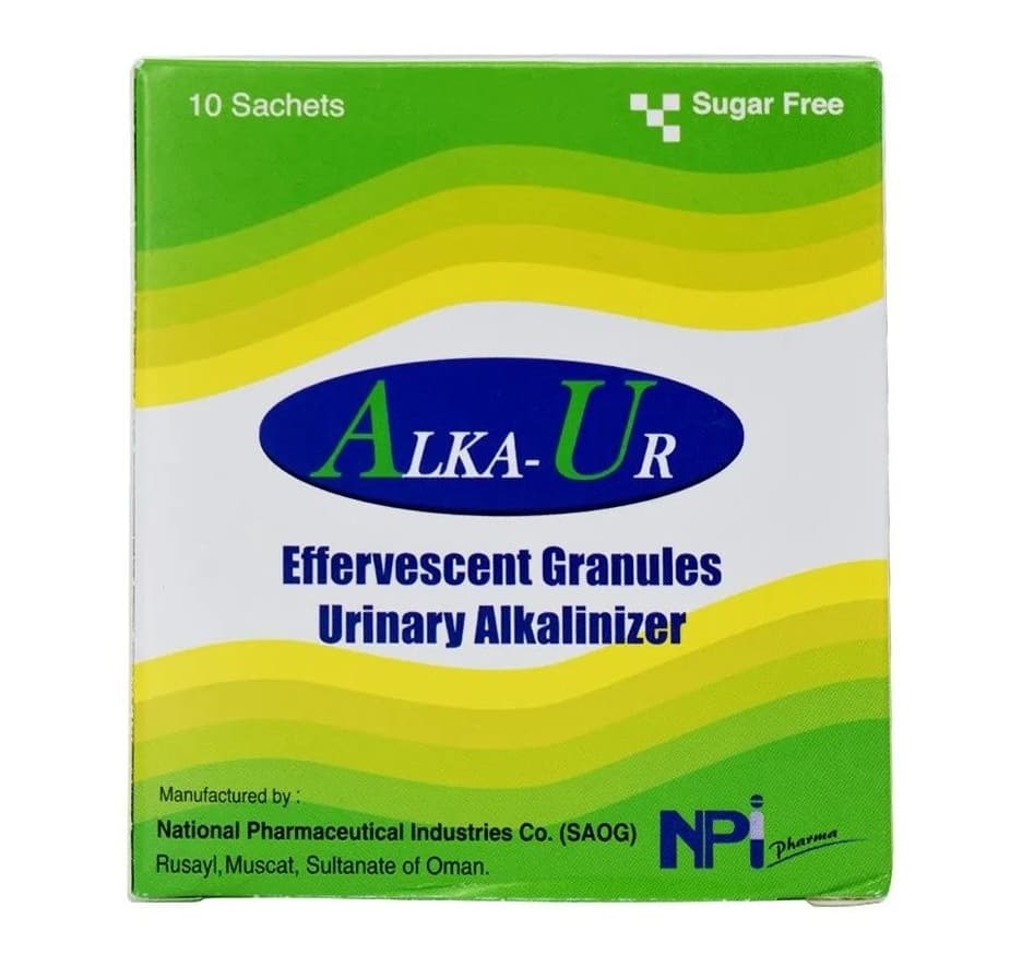 ALKA Ur 40g - 10 Sachets of Effervescent Granules