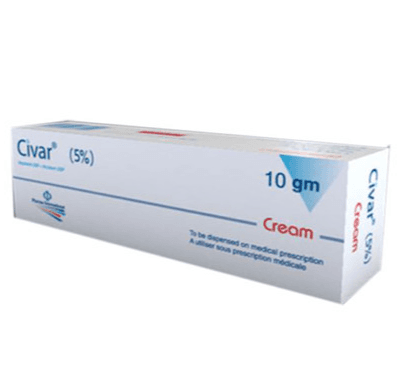 CIVAR 5% Acyclovir - 10g Cream
