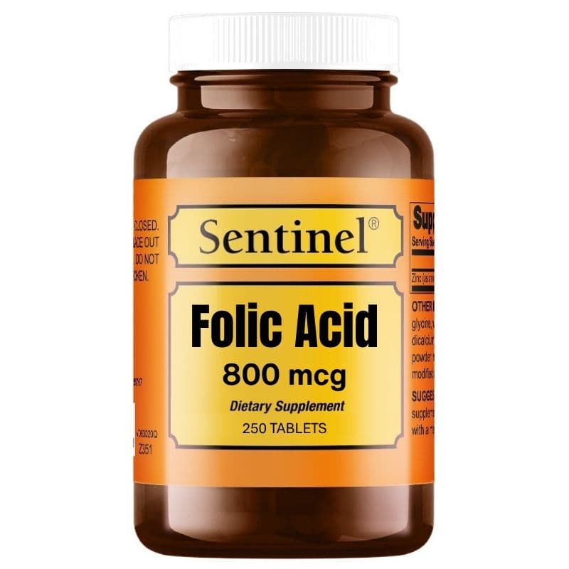سينتينل حمض فوليك 800 ميكروجرام - 250 قرص
