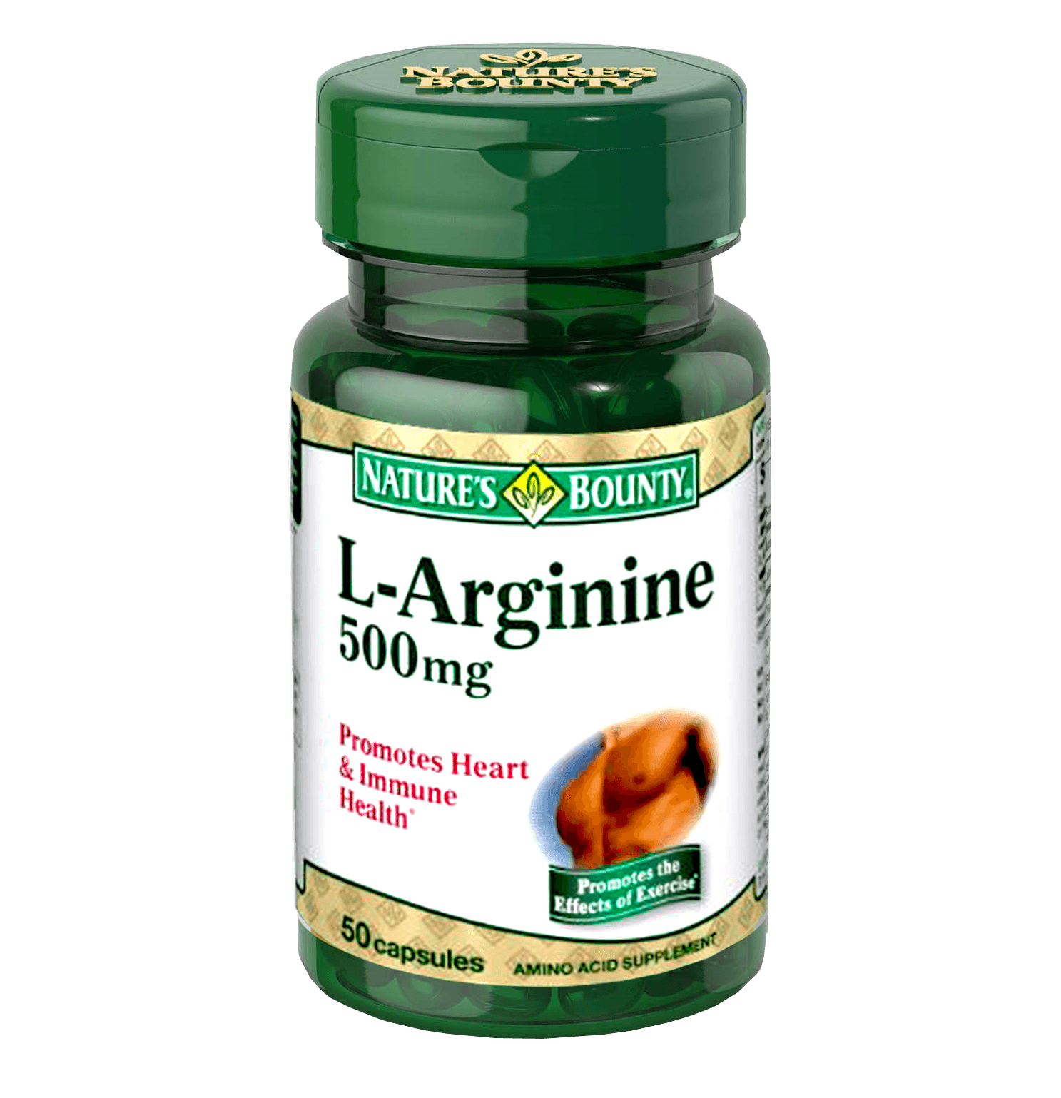 NATURES BOUNTY L Arginine 500mg - 50 Tablets