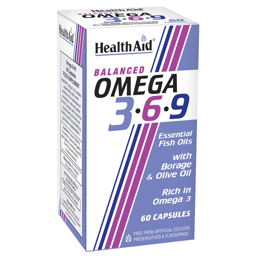 HEALTH AID Omega 3.6.9 - 60 Capsules