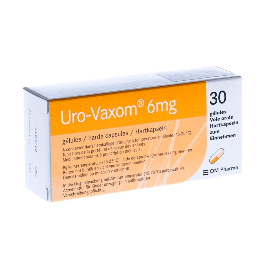 URO VAXOM 6mg - 30 Capsules