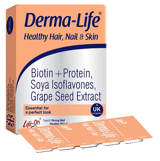 لايف اون ديرما لايف للشعر والجلد والاظافر - 30 قرص