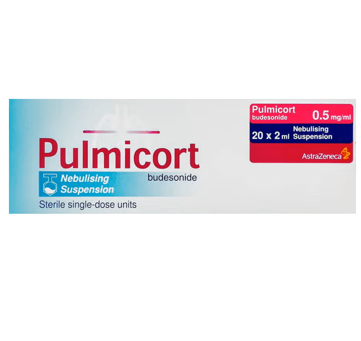 PULMICORT 0.5mg/ml Budesonide - 20 Ampules x 2ml Suspension for Inhalation