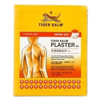 TIGER BALM Warm Plaster Size Large - 2 Patches F2M023