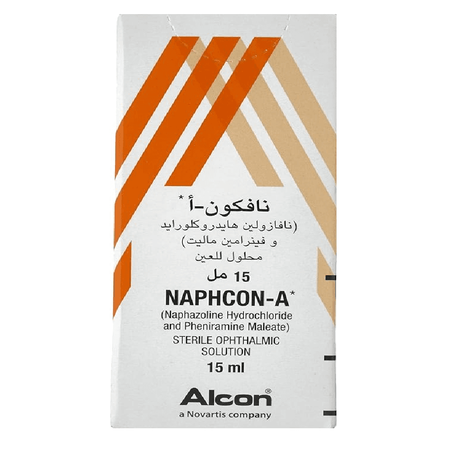 NAPHCON A Pheniramine Maleate/Naphazoline HCL - 15ml Eye Drops