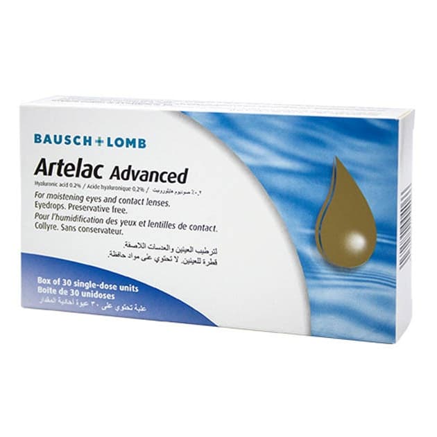ARTELAC Advanced SDU - 30 Vials x 0.5ml Eye Drops
