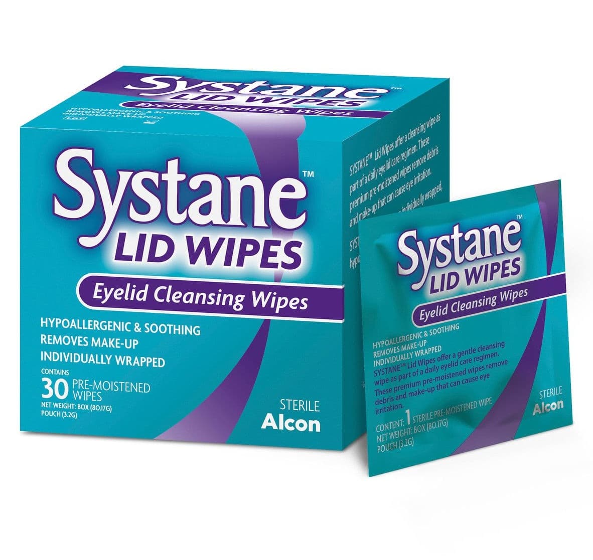 SYSTANE Eyelid Cleansing Wipes - 30 Pieces
