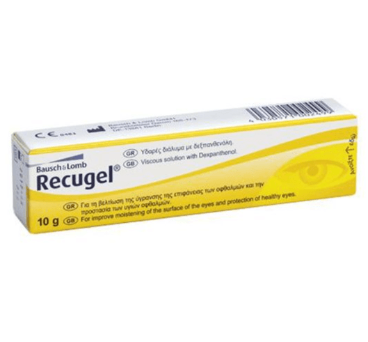 RECUGEL 5% Dexpanthenol - 10g Eye Gel