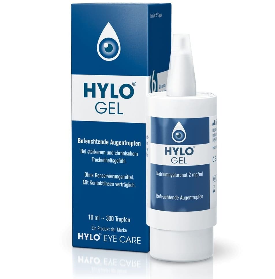 HYLO GEL Sodium Hyaluronate - 10ml Eye Drops