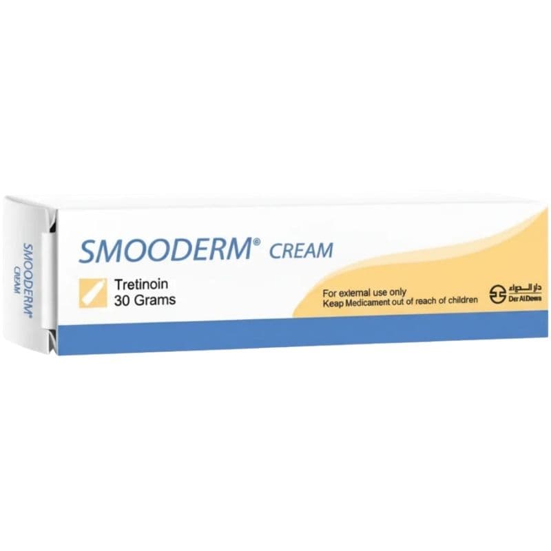 SMOODERM 0.5mg/g Tretinoin - 30g Cream
