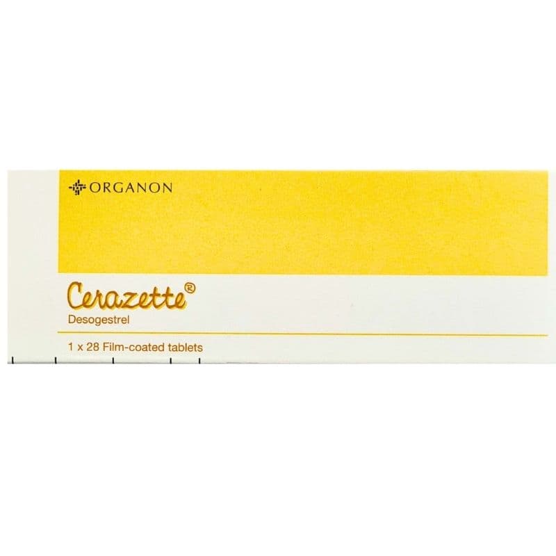 CERAZETTE 75mcg Desogestrel - 28 Tablets