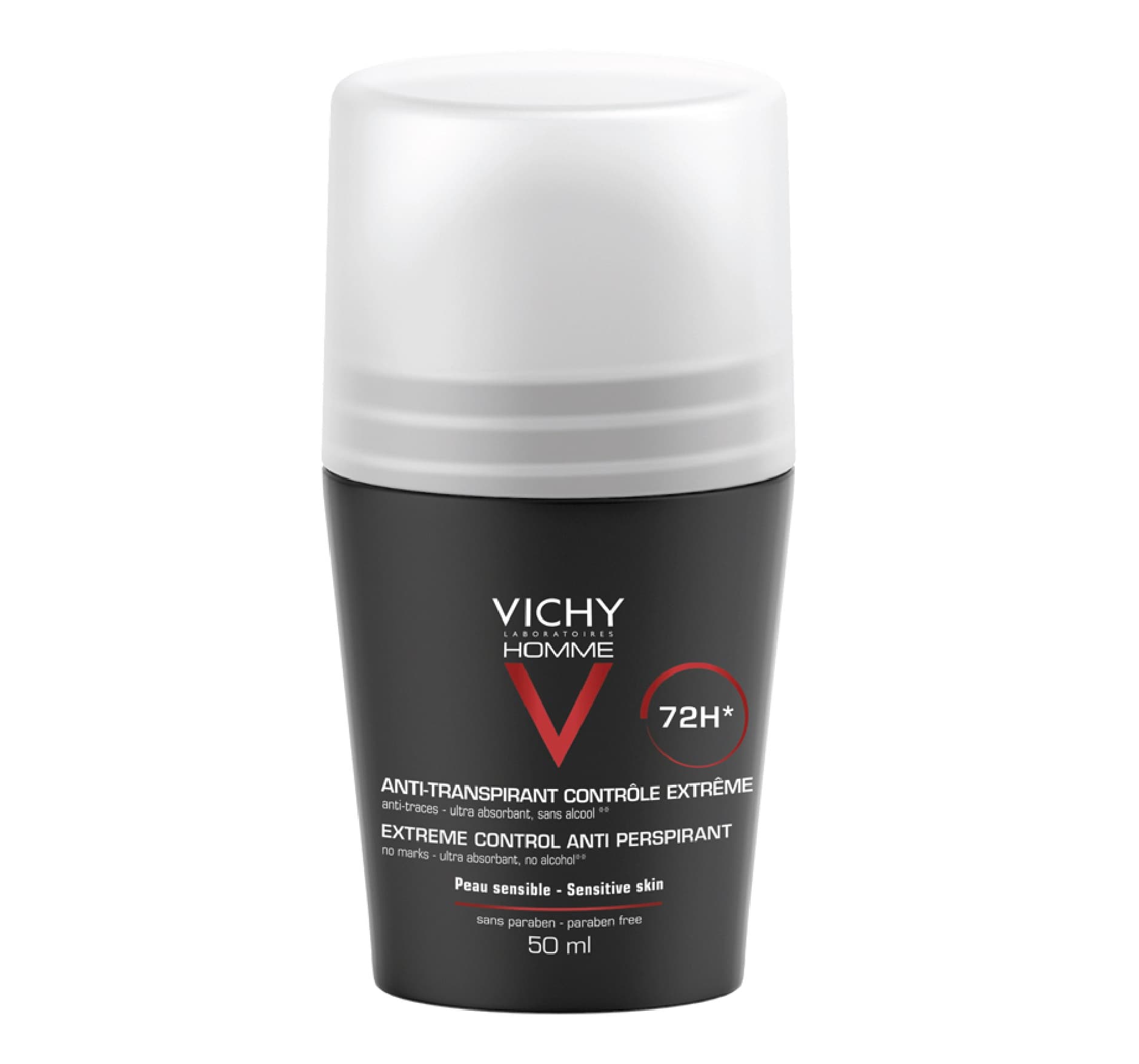 VICHY 72h Roll on Extreme Control Anti-Perspirant - 50ml Fm1655