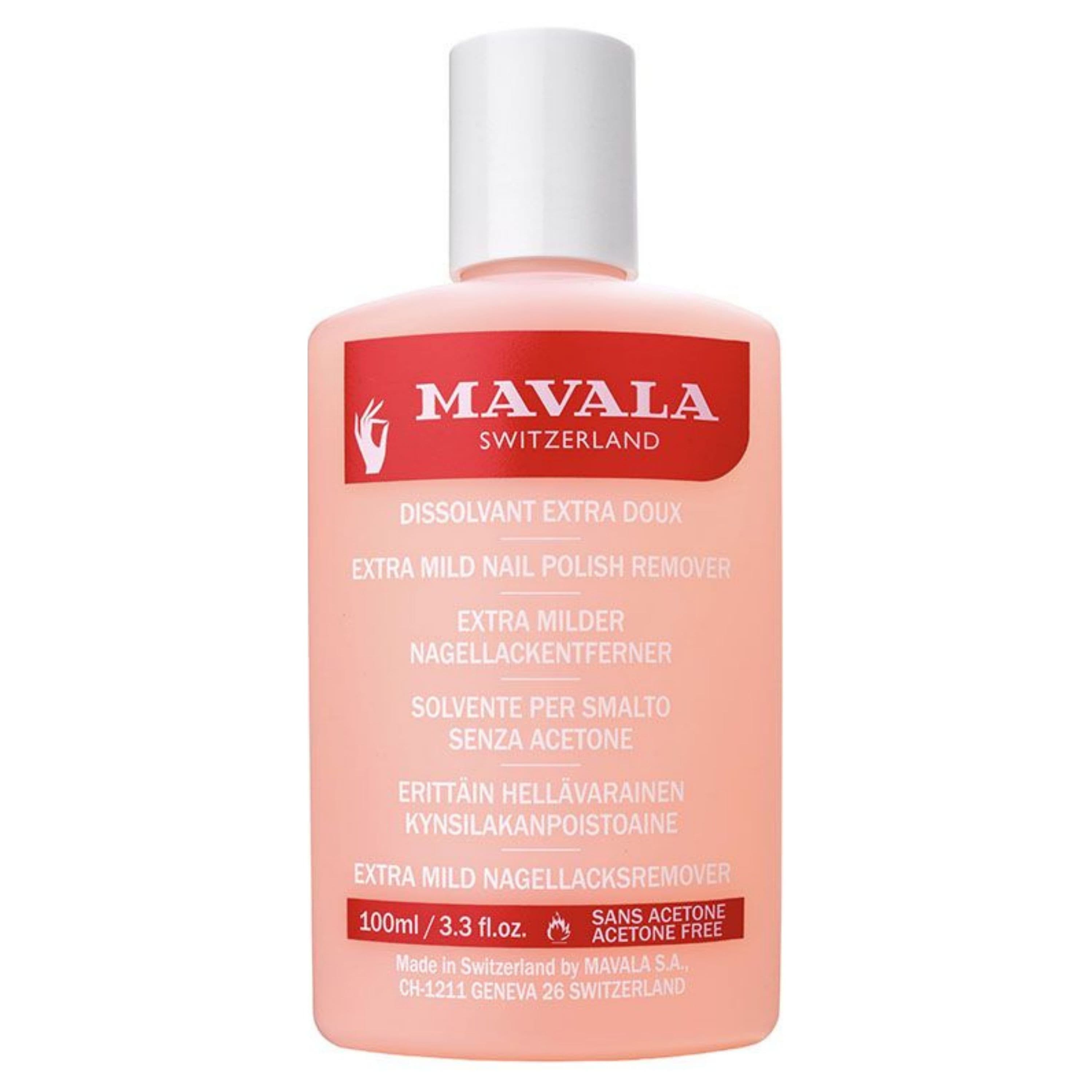 MAVALA Nail Polish Remover Pink - 100ml 91220AR