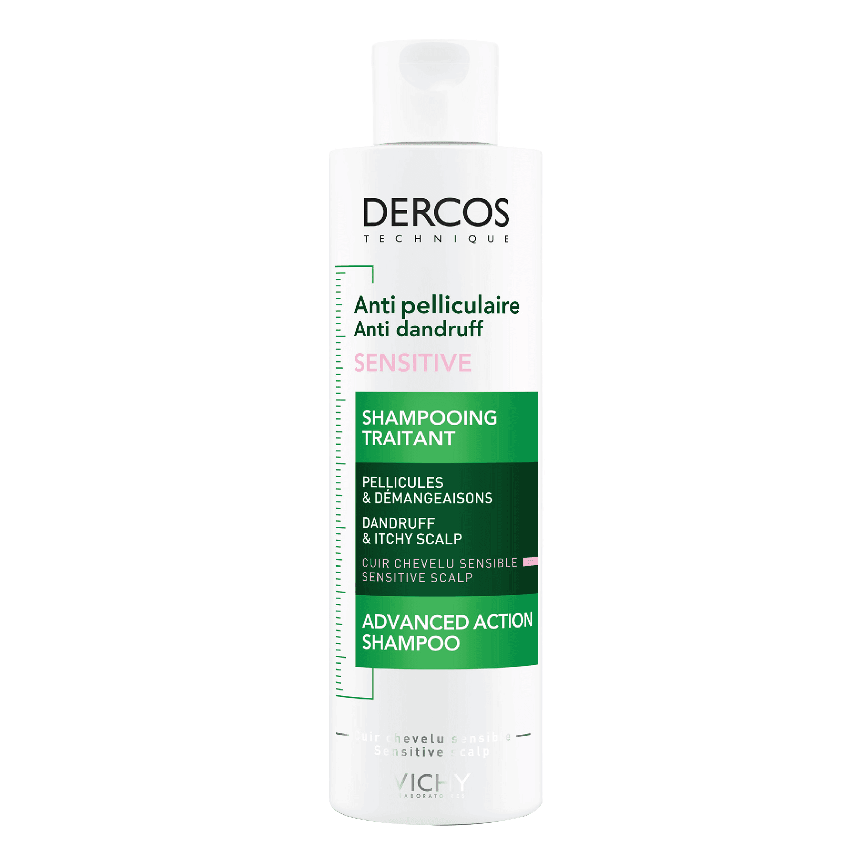 VICHY Dercos Anti Dandruff Sensitive & Itchy Scalp Shampoo - 200ml Fm8629