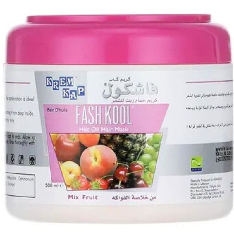 KREM KAP FashKool Mix Fruits Hot Oil Hair Mask - 500ml