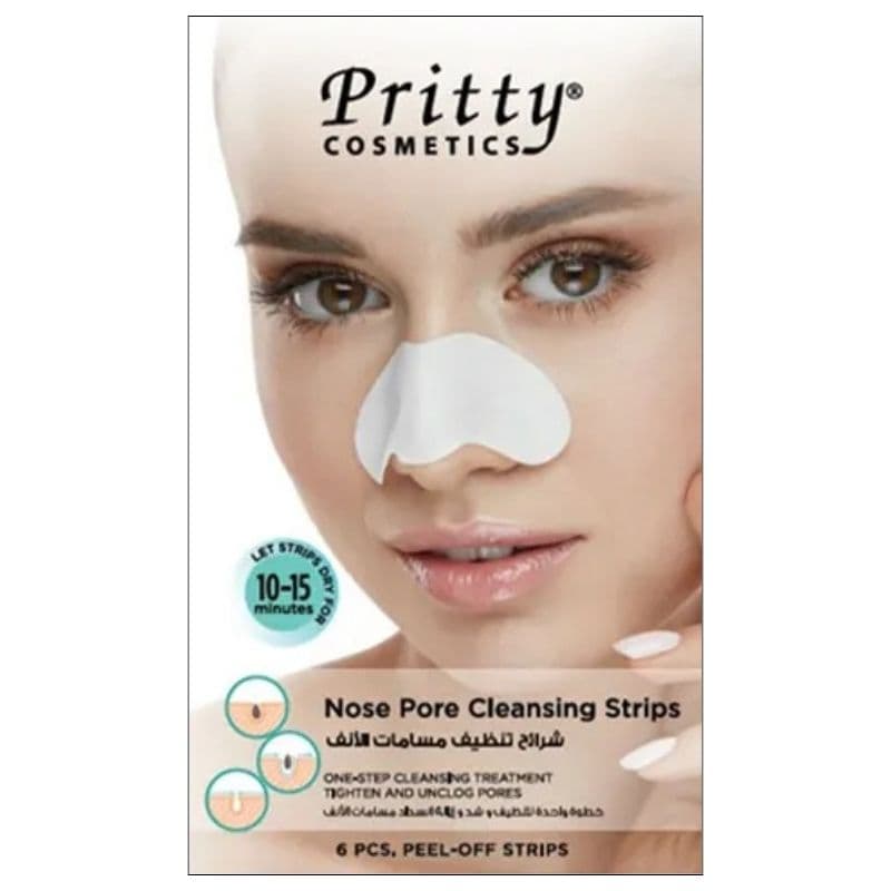 PRITTY Nose Pore Cleansing Strips Regular - 6 Pieces ADS260