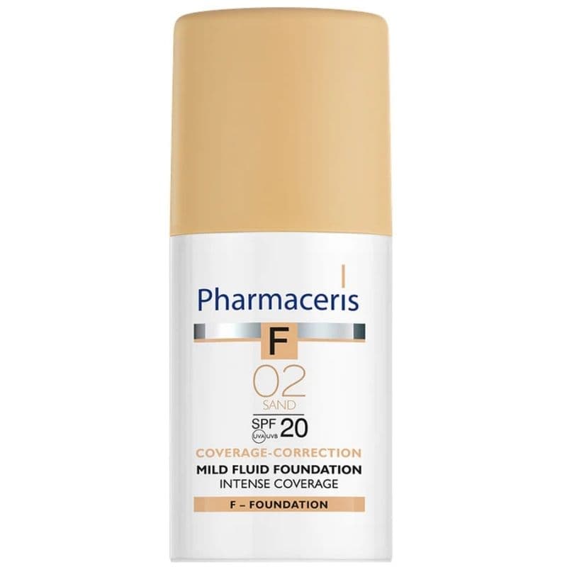 PHARMACERIS F Coverage-Correction Mild Fluid Foundation SPF20 SAND-02 - 30ml 10092