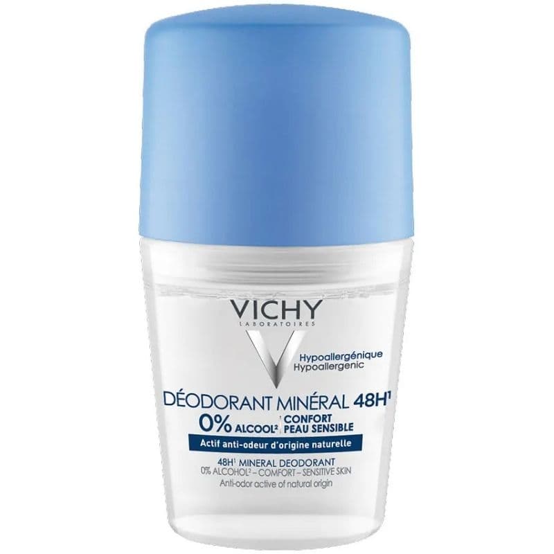 VICHY 48h Roll on Deodorant Mineral 0% Alcohol - 50ml Fm19335