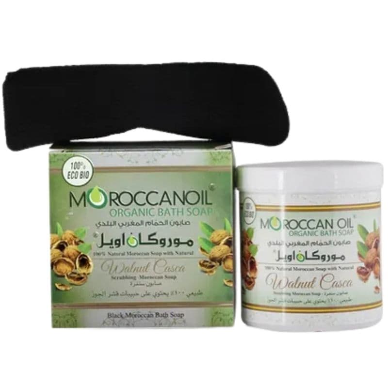 MOROCCAN OIL Bath Soap Walnut Casca + Luffa - 250ml 4633438